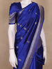 Royal Blue Butta Woven Design Pure Banarasi Saree