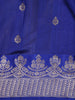 Royal Blue Butta Woven Design Pure Banarasi Saree