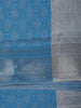 Royal Blue Floral Zari Woven Design Art Silk Saree