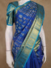 Royal Blue Geometric Woven Design Kanchipuram Silk Saree