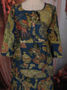Royal Blue Kalamkari Printed Design Cotton Salwar Suit