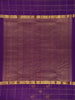 Royal Blue Peacock Motif Woven Pure Kanchipuram Silk Saree