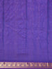 Purple Small Butta Woven Kanchipuram Silk Saree with Zari Border