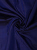 Royal Blue Solid Woven Design Pure Kanchipuram Silk Saree with Contrast Zari Border