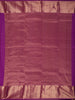 Royal Magenta Purple Butta Zari Woven Design Pure Kanchipuram Silk Saree