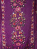 Royal Orchid Purple Floral Embroidered Design Crepe Sharara Salwar Suit with Dupatta
