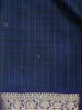 Royal Blue Butta Design Pure Kanchipuram Silk Saree