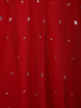 Ruby Red Sequins and Beads Embroidered Design Net Lehenga With Net Dupatta