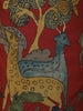Rust Maroon Kalamkari Printed Design Cotton Salwar Suit