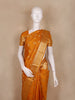 Rust Orange Butta Woven Design Kanchipuram Silk Saree