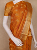 Rust Orange Butta Woven Design Kanchipuram Silk Saree