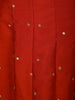 Rust Orange Floral Thread Embroidered Design Georgette Anarkali Salwar Suit with Dupatta