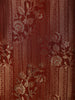 Rust Orange Floral Zari Embroidered Design Semi Silk Straight Cut Salwar Suit with Dupatta