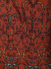Rust Orange Multicolor Floral Vine Embroidered Design Tissue Silk Palazzo Suit with Matching Dupatta