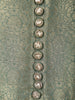 Sage Green Floral Design Silk Salwar Suit