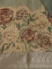 Sage Green Floral Design Tussar Silk Saree