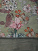Sage Green Floral Printed Design Chiffon Casual Saree with Striped Border