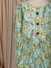 Sage Green Floral Printed Design Cotton Kids Casual Wear Co-Ord Set