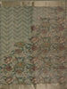 Sage Green Floral Printed Design Tussar Silk Saree
