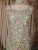 Sage Green Floral Sequins Embroidered Design Net Palazzo Suit with Choker Dupatta