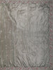 Sage Green Floral Sequins and Beads Embroidered Design Tissue Fancy Saree with Scalloped Border
