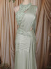 Sage Green Heavy Sequins and Beads Embroidered Design Shimmer Ready To Wear Saree with Designer Blouse