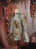 Sage Green Leaf Printed Design Pure Cotton Fancy Wear Full Sleeve Men Shirt