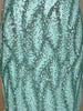 Sage Green Sequins Embroidered Design Mermaid Net Gown
