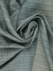 Sage Green Striped Tussar Silk Saree - Diadem