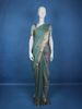 Sage Green Butta weave Organza Saree - Diadem