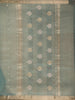 Sage Green Butta weave Organza Saree - Diadem