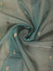 Sage Green Butta weave Organza Saree - Diadem