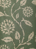 Sage Green Floral Design Printed Cotton Kurti - Diadem