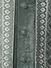 Sage Green Velvet Sherwani Set with Thread Embroidery - Diadem