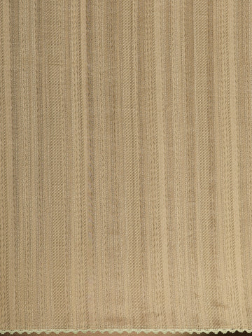 Sand Beige Floral Printed Tussar Silk Saree - Diadem