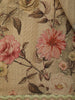 Sand Beige Floral Printed Tussar Silk Saree - Diadem