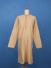 Sandal Beige Small Flower Designs Silk Kurta Set With Pant - Diadem