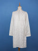 White Floral Designed Cotton Kurta Set - Diadem