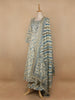 Sandal Floral Embroidered Anarkali Salwar Suit