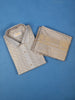 Sandal Jacquard Designed Silk Full-Sleeve Shirt with Matching Dhoti Set