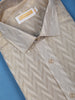 Sandal Jacquard Designed Silk Full-Sleeve Shirt with Matching Dhoti Set