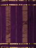 Sea Aqua Blue Checked Woven Design Pure Kanchipuram Silk Saree with Contrast Double Zari Border