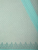 Sea Blue Stone Embellished Design Chiffon Fancy Saree with Designer Border