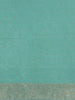 Sea Green Butta Woven Design Banarasi Silk Saree
