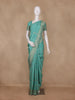 Sea Green Butta Woven Design Banarasi Silk Saree
