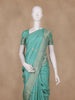 Sea Green Butta Woven Design Banarasi Silk Saree