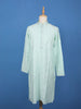 Sea Green Diamond Embroidered Cotton Kurta For Men - Diadem