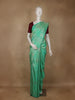 Sea Green Floral Woven Pure Kanchipuram Silk Saree