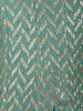Sea Green Sequin Embroidered Georgette Kids Palazzo Suit