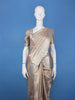Silver Floral Design Woven Pure Kanchipuram Silk Saree